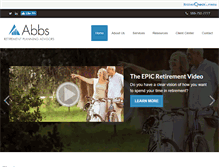 Tablet Screenshot of abbsadvisors.com